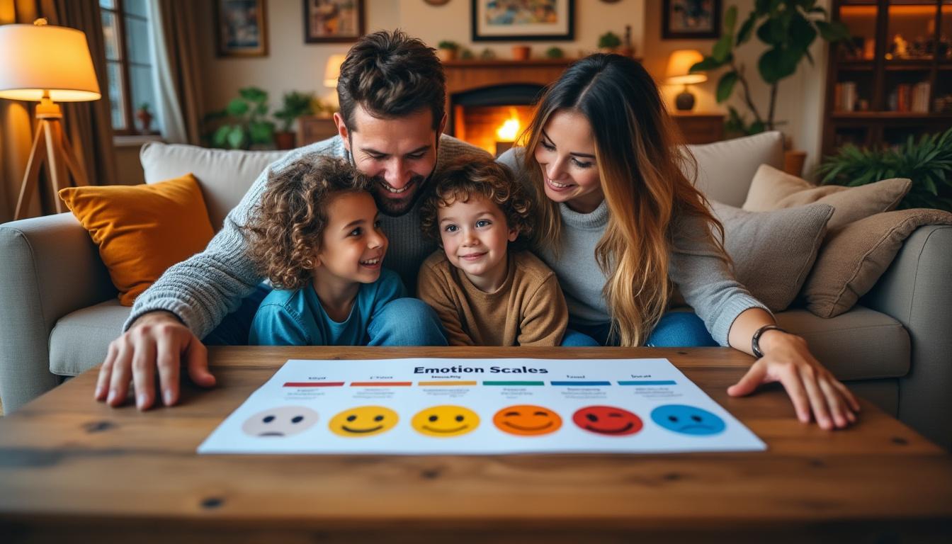 découvrez pourquoi chaque foyer devrait disposer de l'échelle des émotions à imprimer. un outil simple et efficace pour aider petits et grands à identifier, comprendre et exprimer leurs émotions au quotidien. à télécharger gratuitement !