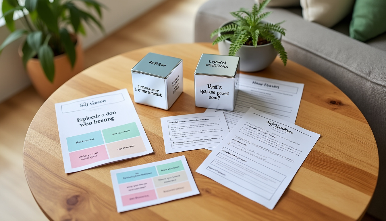 découvrez un jeu d’estime de soi à imprimer, spécialement conçu pour les thérapeutes. un outil ludique et pratique pour renforcer la confiance en soi lors de séances en cabinet ou à domicile.