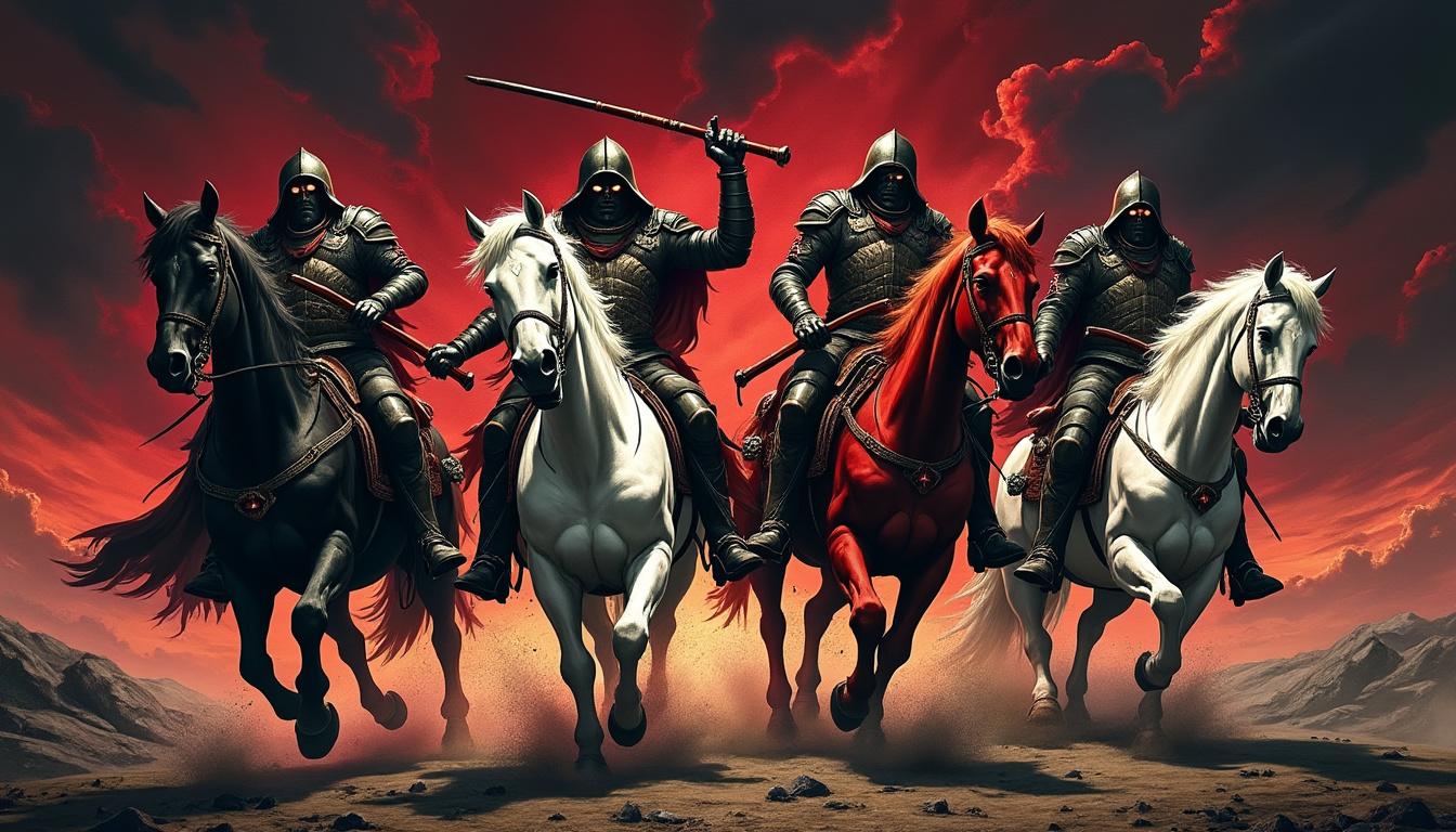 découvrez comment les 4 cavaliers de l'apocalypse ont été représentés dans l'art à travers les siècles. analysez leurs symboles, leurs évolutions et leur impact visuel, du moyen âge à l'ère contemporaine.