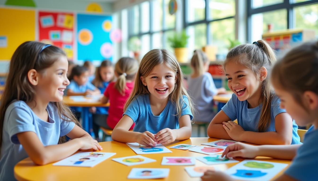 découvrez comment créer un jeu sur les émotions à l'école favorise l'expression émotionnelle, développe l'empathie et améliore le climat scolaire chez les élèves.