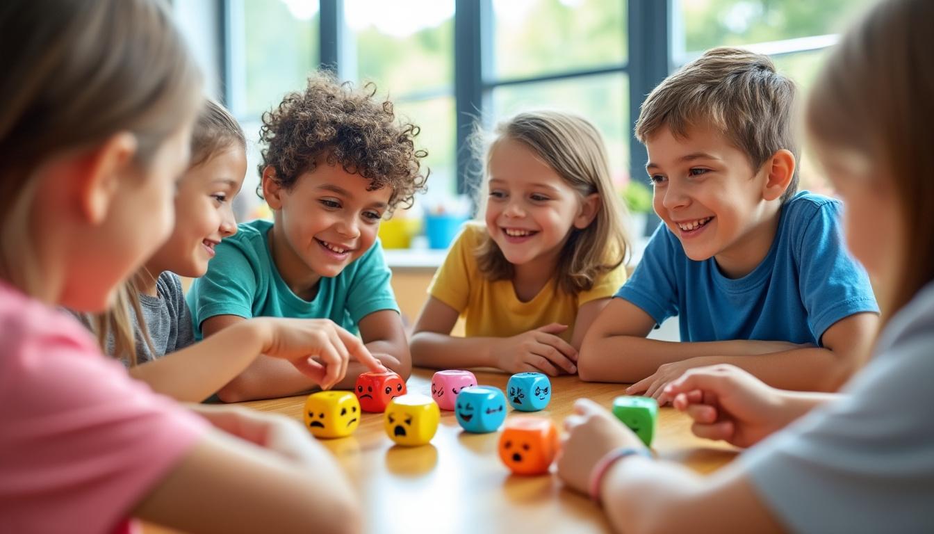 découvrez comment utiliser des dés des émotions pour enrichir votre pratique thérapeutique et améliorer l'expression émotionnelle de vos clients.