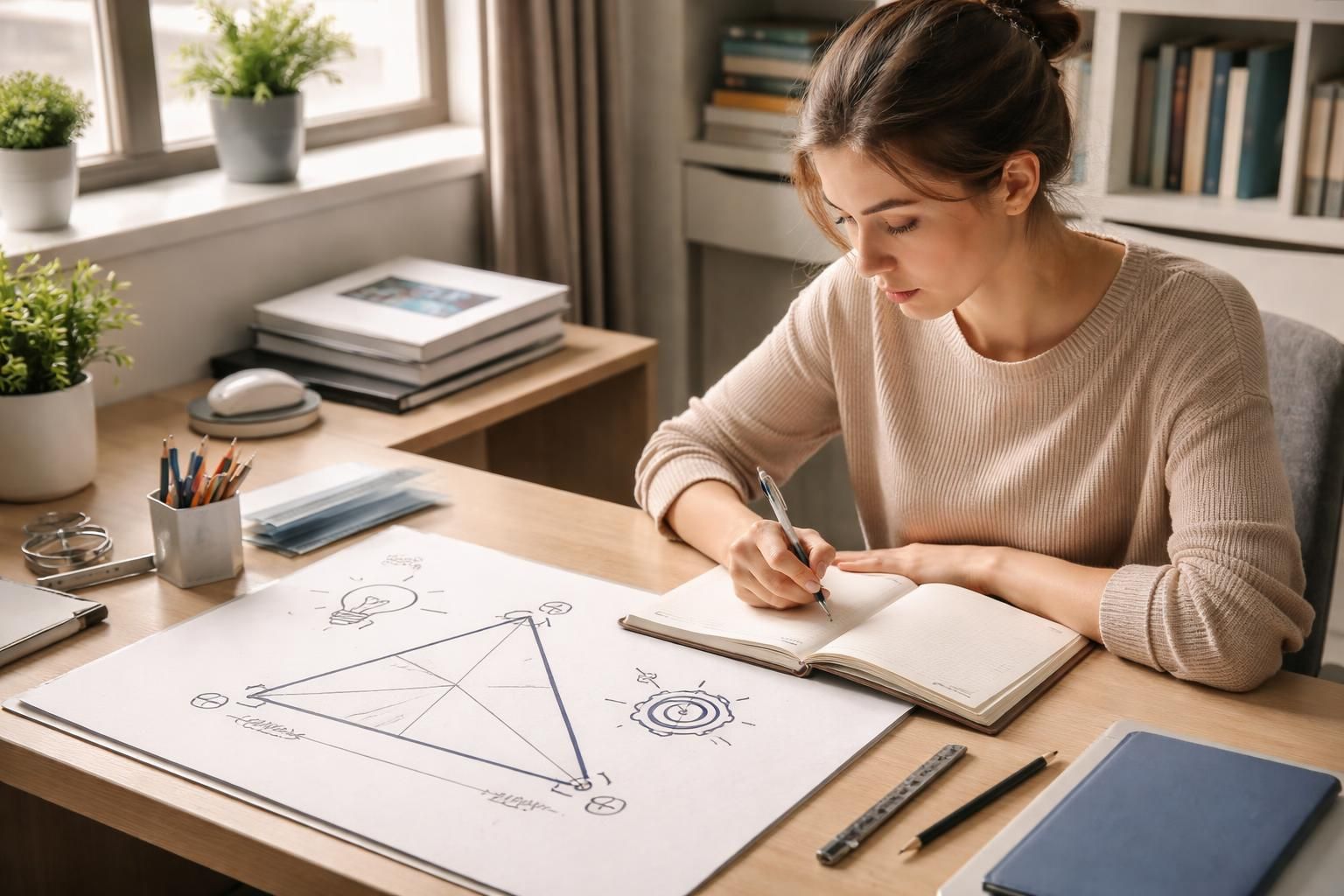 apprenez à utiliser la technique du triangle pour optimiser votre stratégie d'apprentissage et maximiser votre efficacité.