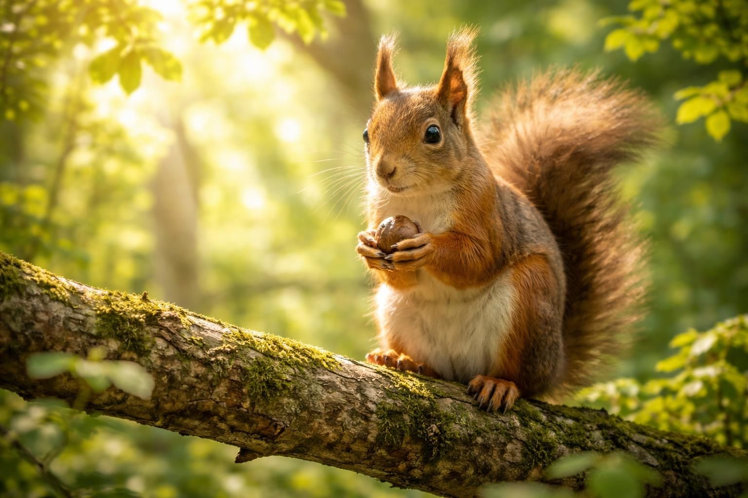 explorez le message spirituel de l'écureuil et apprenez comment ses symboles peuvent vous guider vers une vie plus épanouie, pleine d'énergie et d'harmonie.