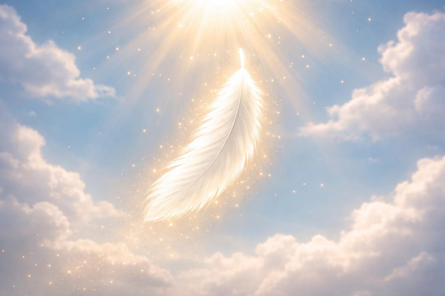 découvrez la signification spirituelle de la plume tombée du ciel et son message divin révélateur qui guide votre âme vers la lumière et la vérité.