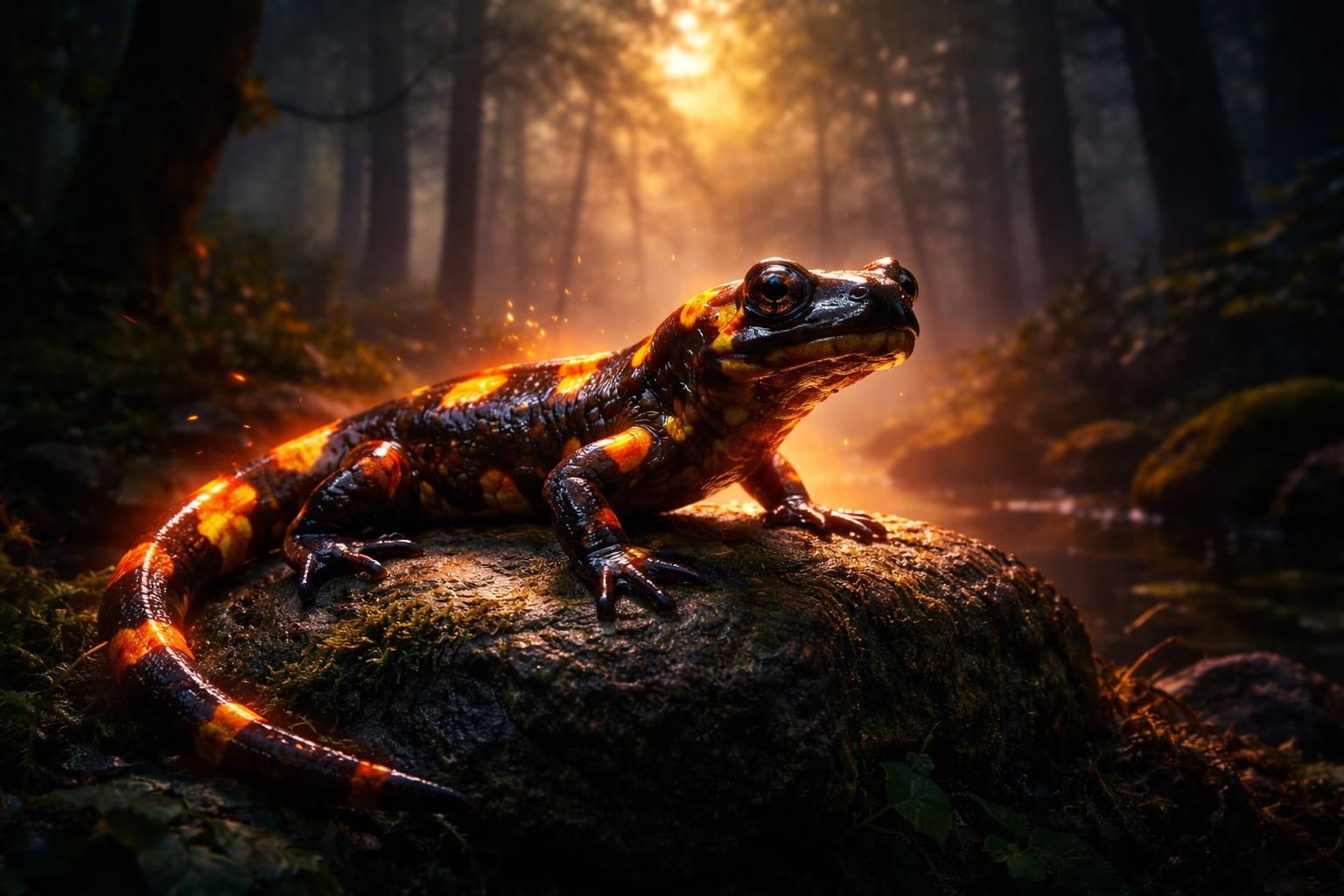 explorez la signification mystique du présage de la salamandre et découvrez ce qu'il révèle sur votre avenir et votre destinée.
