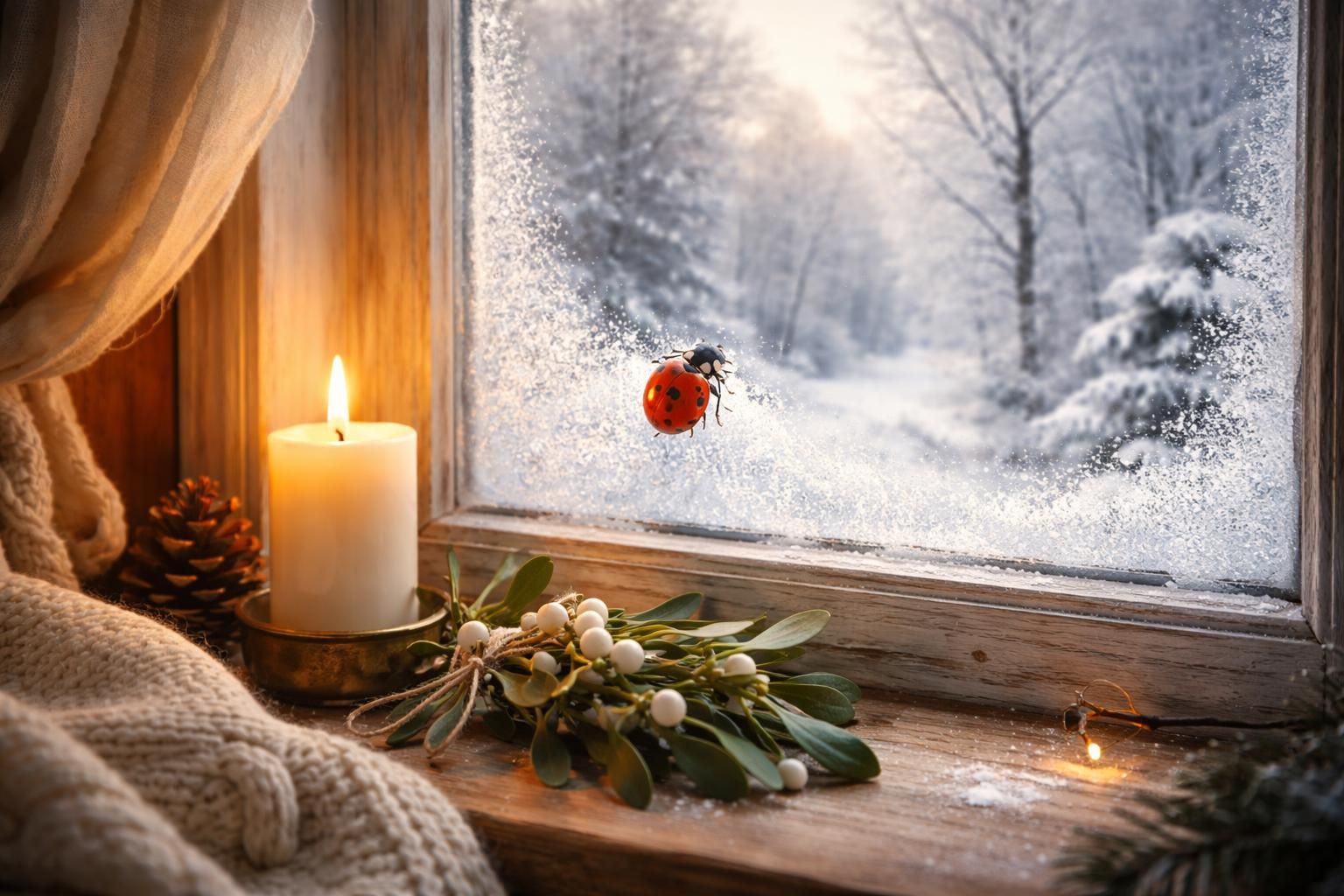 explorez la signification spirituelle de la coccinelle dans votre maison en hiver et découvrez les messages positifs qu'elle apporte durant cette saison.