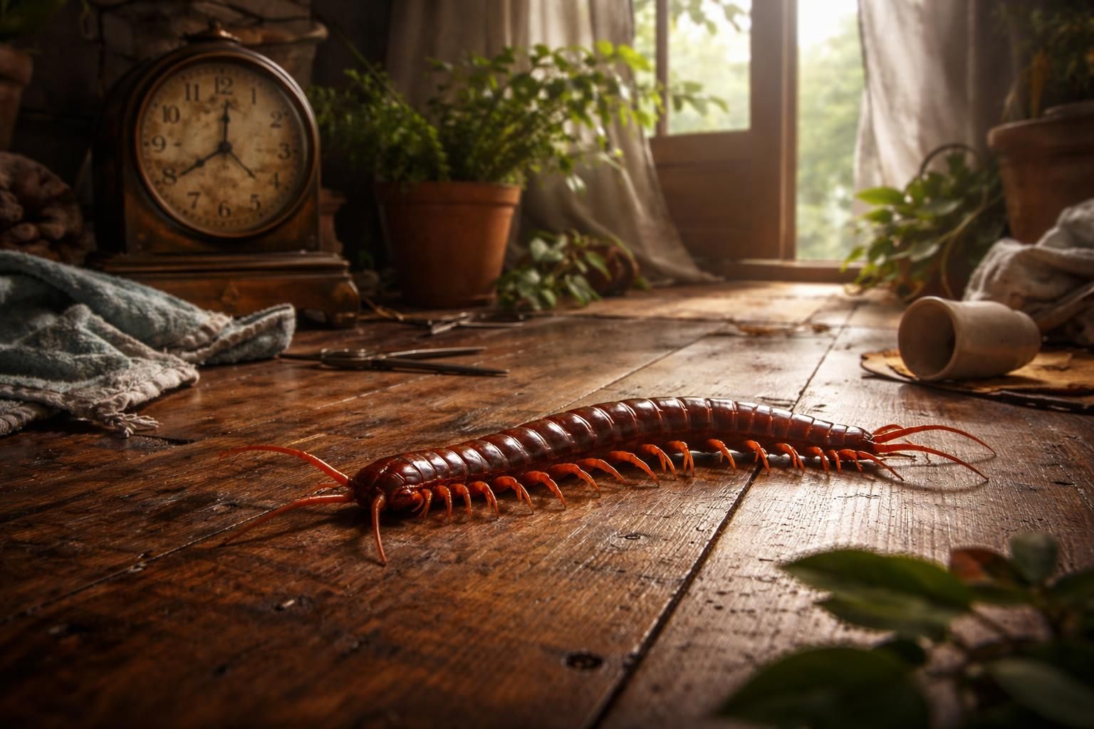 découvrez ce que la présence d'un scolopendre dans votre maison révèle sur votre foyer et son énergie, ainsi que les messages symboliques liés à cet insecte mystérieux.